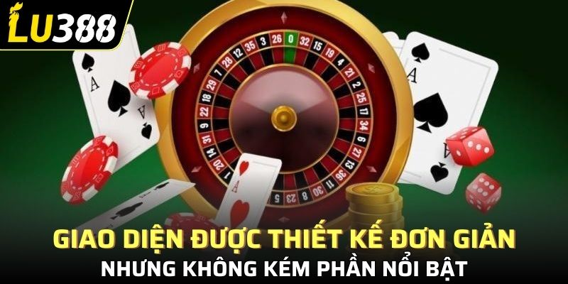 Giao diện được thiết kế đơn giản nhưng không kém phần nổi bật